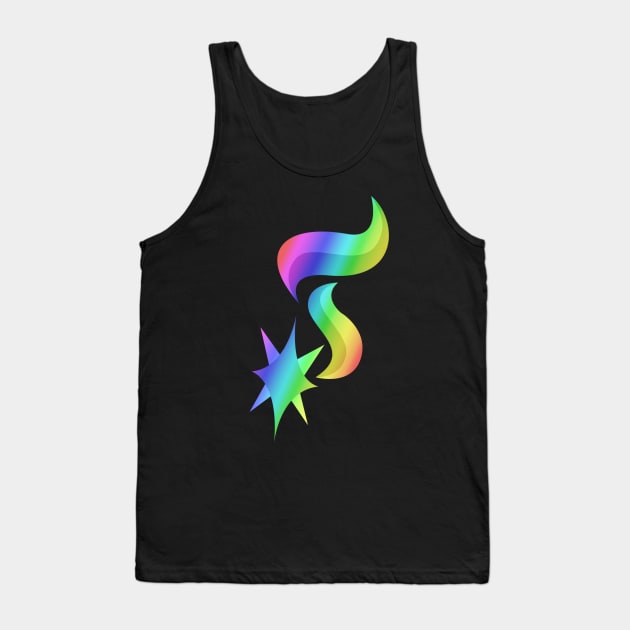 MLP - Cutie Mark Rainbow Special - Starlight Tank Top by ariados4711